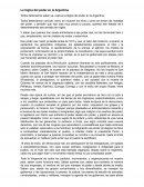 La lógica del poder en la argentina