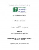 GENERACIÓN Y ANÁLISIS DE SEÑALES EN PYTHON