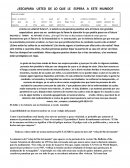 ¿escapara usted a lo que le espera a este mundo?