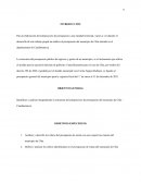 Presupesto de un preproyecto