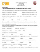 Examen diagnóstico primer grado