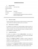 INFORME PSICOLÓGICO