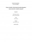 Efectividad del modelo diagnóstico transversal sobre el modelo categorial