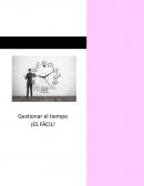 Gestionar el tiempo es facíl