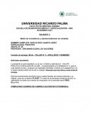 Matriz de consistencia y operacionalización de variables