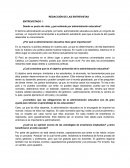 REDACCIÓN DE LAS ENTREVISTAS