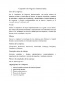 Corporativo de Negocios internacionales