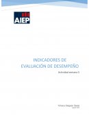 TAREA 1 INDICADOR DE DESEMPEÑO