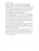 Comprobación de lectura “Un mundo feliz”