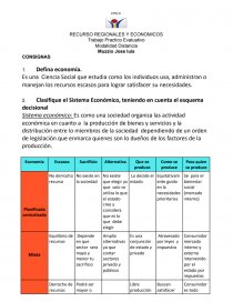 RECURSO ECONOMICOS Y REGIONALES. Página 1