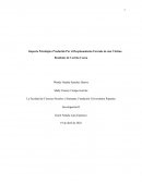 Impacto Psicológico Producido Por el Desplazamiento Forzado de una Víctima Residente de Corinto Cauca