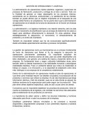 GESTIÓN DE OPERACIONES Y LOGÍSTICA