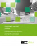 Resistencia de los materiales semana 1