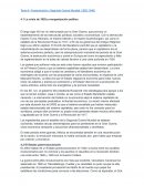 La crisis de 1929 y reorganización política