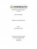 Fundamentos en Educación y Pedagogía