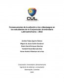 Adiccion a los videojuegos en los estudiantes de la CUL