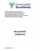 RELACIONES JURÍDICAS