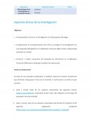 Aspectos éticos de la investigación