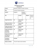 PROGRAMA DERECHO CONSTITUCIONAL