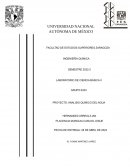 Analisis quimico de agua