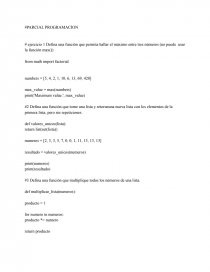 PARCIAL PROGRAMACION. Página 1