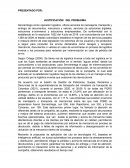 Justificacion del problema- Gestion de proyectos