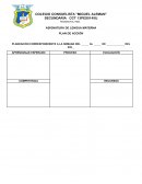 ASIGNATURA DE LENGUA MATERNA PLAN DE ACCIÓN