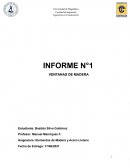 VENTANAS DE MADERA. Elementos de Madera y Acero Liviano