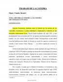 Relaciones entre la historia y la economia