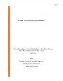 Proyecto de investigación de mercados parte I