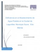 Acueducto de Lagunillas edo Merida Venezuela