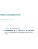 Privacidad y regulaciones de los datos