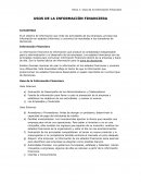 Usos de la infromación financiera