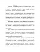 Reflexiones pedagogía crítica