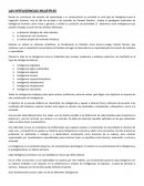 Las inteligencias multiples