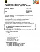 Evaluación cuento la isla de las voces