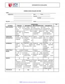 RUBRICA PARA EVALUAR FORO