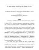 ANÁLISIS DEL ÍNDICE GLOBAL DE COMPETITIVIDAD SOBRE EL SUBÍNDICE DE PROMOTORES DE EFICIENCIA ENTRE COLOMBIA Y MÉXICO
