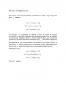 Posición velocidad aceleración