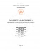 CASO DE ESTUDIO: DISNEY PLUS (+)