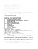 CURSO DE INSTALACIONES SANITARIAS EVALUACION UNIDAD I