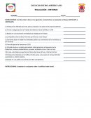 Evaluación Historia 1 secundaria