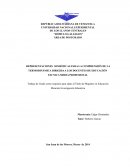 REPRESENTACIONES SEMIÓTICAS PARA LA COMPRENSIÓN DE LA TERMODINÁMICA DIRIGIDA A LOS DOCENTES DE EDUCACIÓN TECNICA MEDIA PROFESIONAL