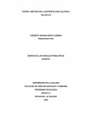 TEORIA Y METODO EN LA ANTROPOLOGIA CULTURAL