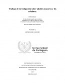 Trabajo de investigación sobre adultos mayores y los celulares