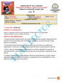 Formación integral y rescate de valores