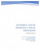 Pasos de la entrevista