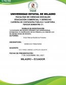 La evolución del derecho tributario sus características, semejanzas, la clasificación de los tributos y su relación con las demás ramas del derecho
