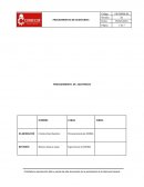 Procedimiento de auditoria IIEE