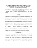 DETERMINACIÓN DEL CONTENIDO DE HUMEDAD DE LOS GRANOS DE SOYA (Glycine Max) UTILIZANDO MÉTODOS DIRECTOS E INDIRECTOS DE MEDICIÓN